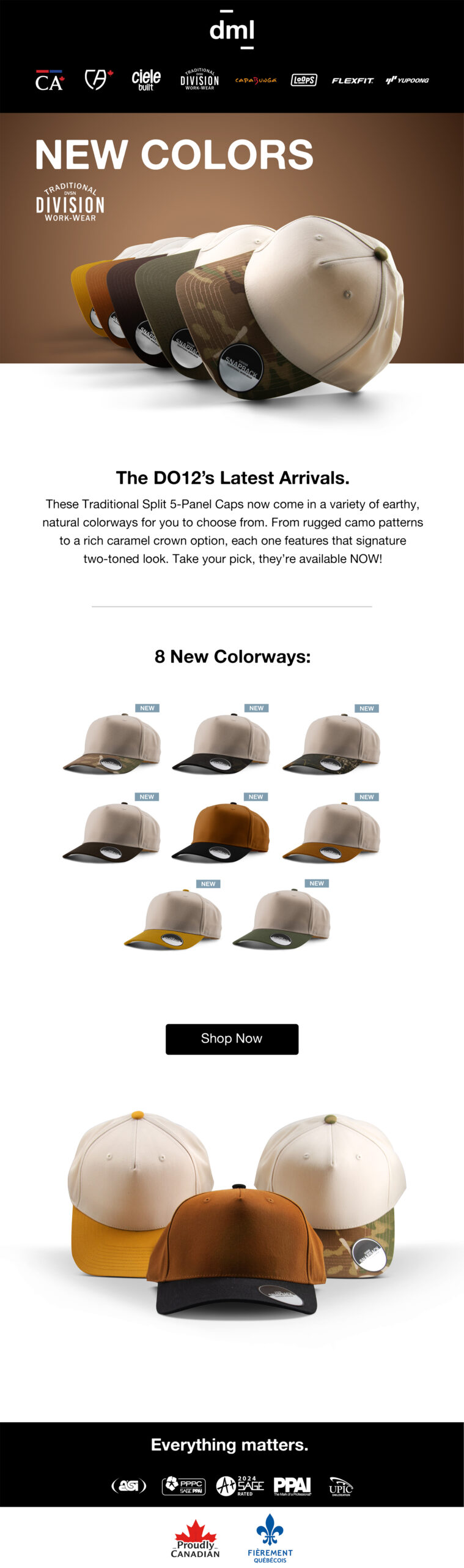 DO12 New Colors Email Campaign